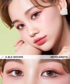 Olola Able Brown (KR) -Contact Lens Shop A.ble Brown Model 2