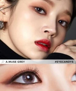 Olola Amuse Grey (KR) 9 Olola Amuse Grey (KR) -Contact Lens Shop A.muse Grey Model 2
