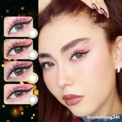 Contact Lens Shop 23 EyeCandys Attitude Glitter Set (4 Pairs)