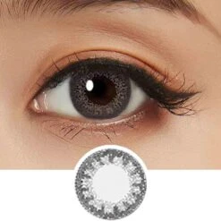 Contact Lens Shop 41 Bausch & Lomb Lacelle Colors Frozen Grey (30pk)
