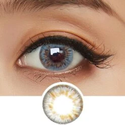 EyeCandys Pink Label Silicone Hydrogel Charlie Grey