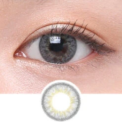 Clalen Iris M Chloe Grey -Contact Lens Shop Chloe Grey contact lens eye