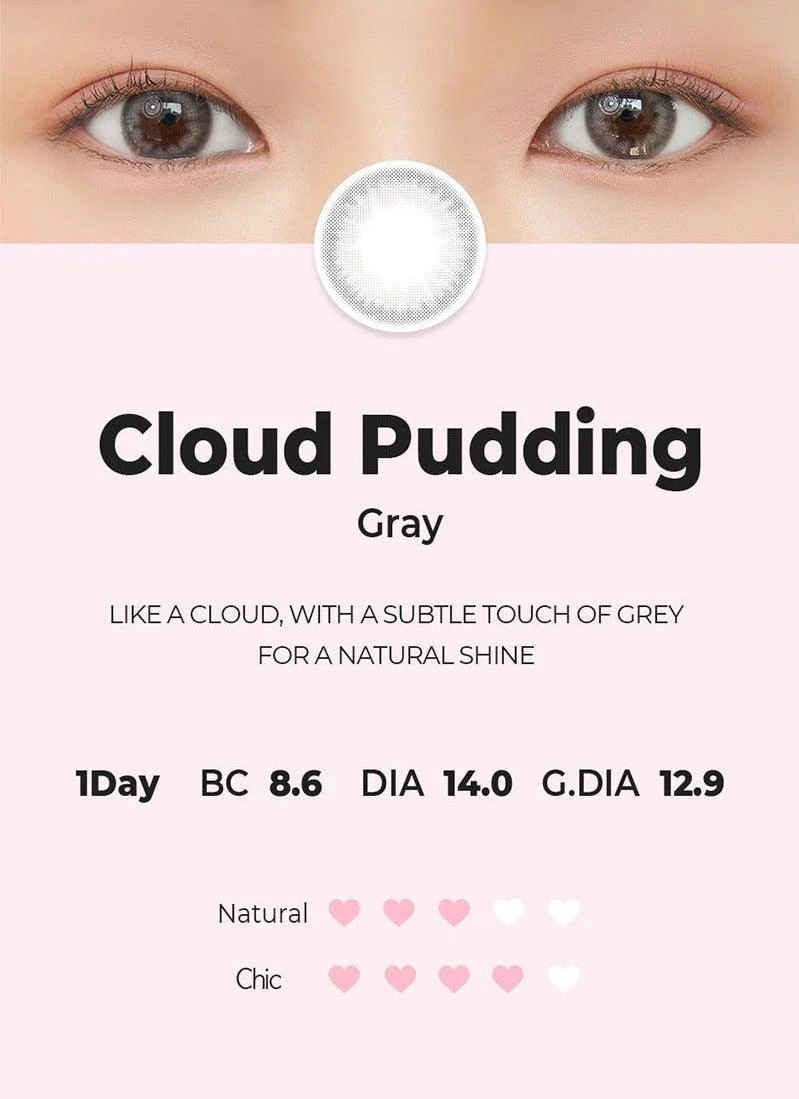 Chuu Cloud Pudding Grey (10pk) 4 Chuu Cloud Pudding Grey (10pk) - Image 4