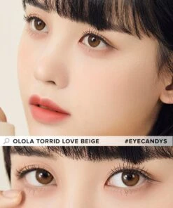 Olola Dahlia Brown (KR) 9 Olola Dahlia Brown (KR) -Contact Lens Shop Dahlia Brown Model 2