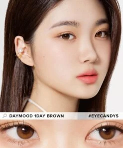 Olola Daymood 1-Day Brown (10pk) (KR) -Contact Lens Shop Daymood 1day Brown Model 1