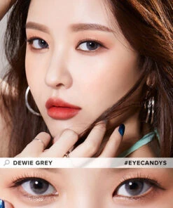 Olola Dewie Grey (KR) -Contact Lens Shop Dewie Grey Model 1