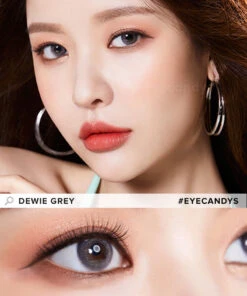 Olola Dewie Grey (KR) -Contact Lens Shop Dewie Grey Model 2