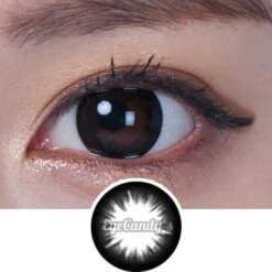 Contact Lens Shop -Contact Lens Shop GEO Magic Color CK105 Black lens eye
