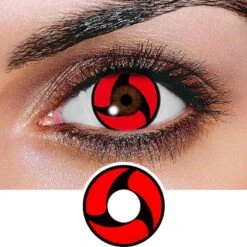 Innovision FX Sharingan Naruto Itachi Series -Contact Lens Shop Innovision FX Itachi Series T02 LEC