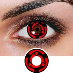 Innovision FX Sharingan Naruto Itachi Series -Contact Lens Shop Innovision FX Itachi Series T06 LEC