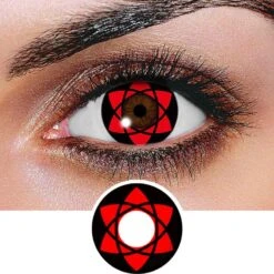 Innovision FX Sharingan Naruto Itachi Series -Contact Lens Shop Innovision FX Itachi Series T07 LEC