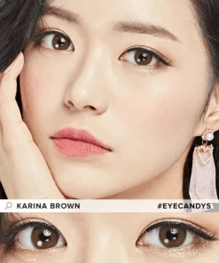 Pink Label Karina Brown -Contact Lens Shop Karina Brown model