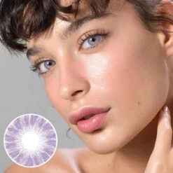 Pink Label Shade Violet 22 Pink Label Shade Violet -Contact Lens Shop LIGHT EYE CAUCASIAN Pink Label Shade Violet MLC