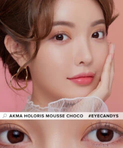 LensMe Akma Holoris Mousse Choco (30pk) -Contact Lens Shop LensMe Akma Holoris Mousse Choco model
