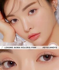 LensMe Akma Holoris Pink (30pk) -Contact Lens Shop LensMe Akma Holoris Pink model 2