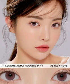LensMe Akma Holoris Pink (30pk) -Contact Lens Shop LensMe Akma Holoris Pink model