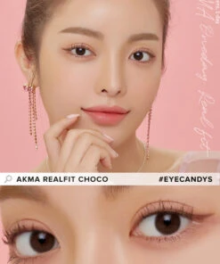 LensMe Akma RealFit Choco (30pk) -Contact Lens Shop LensMe Akma RealFit Choco 30pk model