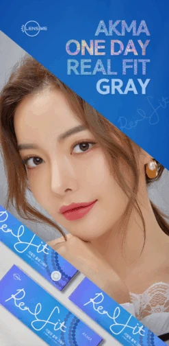 LensMe Akma RealFit Gray (30pk) 13 LensMe Akma RealFit Gray (30pk) -Contact Lens Shop LensMe Akma RealFit Gray 30pk model 01