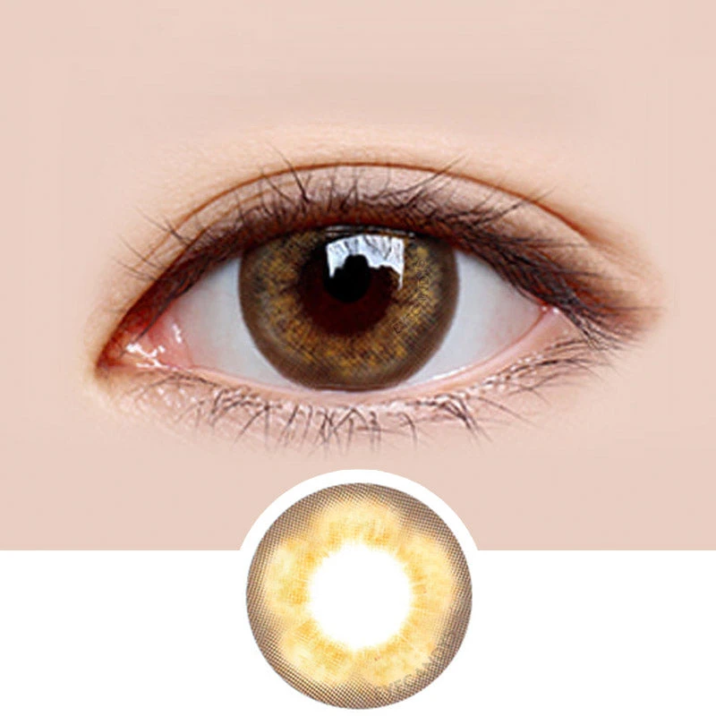 LensMe Aloha Bloom Brown 1 LensMe Aloha Bloom Brown