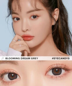 LensMe Blooming Dream Grey -Contact Lens Shop LensMe Blooming Dream Grey model