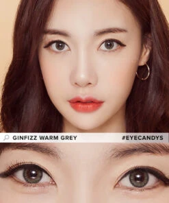 LensMe Ginfizz Warm Grey -Contact Lens Shop LensMe Ginfizz Warm Grey model 2
