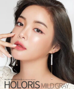 LensMe Holoris Mild Grey -Contact Lens Shop LensMe Holoris Mild Grey model2 06