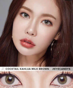 LensMe Cocktail Kahlua Milk Brown -Contact Lens Shop LensMe Kahlua Milk Brown model