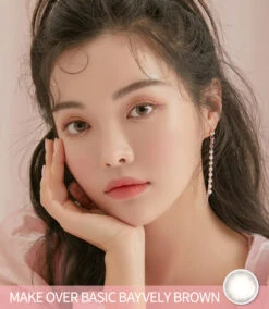 LensMe Makeover Bayvely Brown -Contact Lens Shop LensMe Makeover Bayvely Brown 1 model
