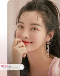 LensMe Makeover Bayvely Brown -Contact Lens Shop LensMe Makeover Bayvely Brown 3 model