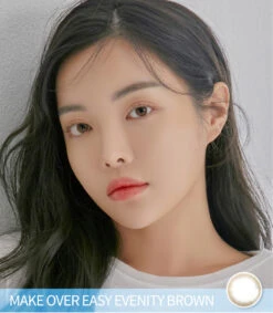 LensMe Makeover Evenity Brown (4pk) -Contact Lens Shop LensMe Makeover Evenity Brown1 model