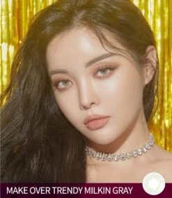LensMe Makeover Milkin Grey -Contact Lens Shop LensMe Makeover Milkin Grey model 03