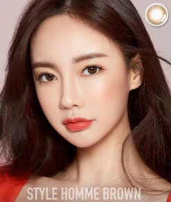 LensMe Style Homme Brown 14 LensMe Style Homme Brown -Contact Lens Shop LensMe Style Homme Brown model 3 07