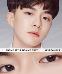 LensMe Style Homme Grey 11 LensMe Style Homme Grey -Contact Lens Shop LensMe Style Homme Grey 2