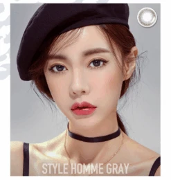 LensMe Style Homme Grey 14 LensMe Style Homme Grey -Contact Lens Shop LensMe Style Homme Grey model2 04