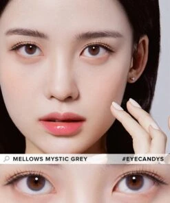 Olola Mellows Mystic Grey (KR) 8 Olola Mellows Mystic Grey (KR) -Contact Lens Shop MellowsMysticGrey Model1
