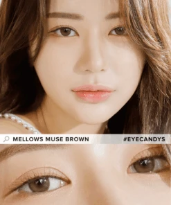 Olola Mellows 1-Day Muse Brown (10pk) (KR) -Contact Lens Shop ModelTemplate2 MELLOWSMUSEBROWN