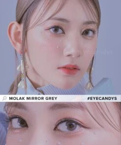 Molak Mirror Grey (10pk) -Contact Lens Shop Molak Mirror Grey model