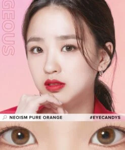 NEO Neoism Pure Orange Brown (50pk) -Contact Lens Shop NEO Neoism Dali Pure Orange Brown Model