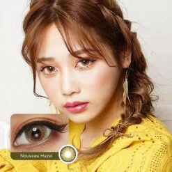Pink Label Nouveau Large Hazel 5 Pink Label Nouveau Large Hazel -Contact Lens Shop Nouveau Hazel Large model