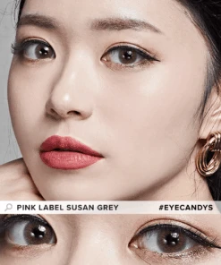 Pink Label Susan Grey -Contact Lens Shop PinkLabelSusanGrey Model