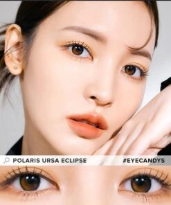I-Sha Polaris Ursa Grey -Contact Lens Shop Polaris Ursa Eclipse Model Template 1