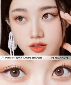 Olola Purity Shine 1-Day Taupe Brown (10pk) (KR) -Contact Lens Shop Purity Shine 1day Taupe Brown Model 2 bcdbd352 a16a 457f 9e20 59ea10a27010