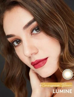 Lumine Renaissance Brown -Contact Lens Shop Renaissance Brown 3 model