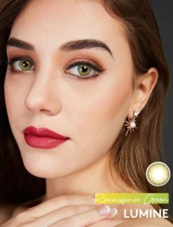 Lumine Renaissance Green -Contact Lens Shop Renaissance Green 3 model