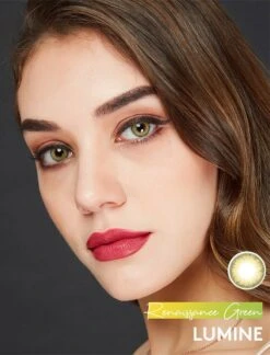 Lumine Renaissance Green -Contact Lens Shop Renaissance Green 6 model