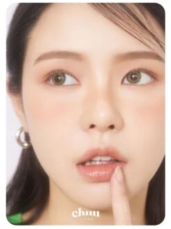 Chuu Smile Cake Green -Contact Lens Shop Smile Cake green detail2 model