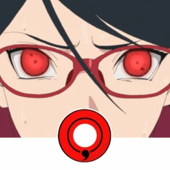 Innovision FX Sharingan Naruto Itachi Series -Contact Lens Shop Tomoe Red Anime