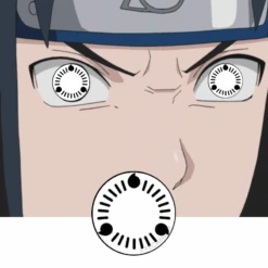Innovision FX Sharingan Naruto Itachi Series -Contact Lens Shop Uchiha Sasuke White Anime