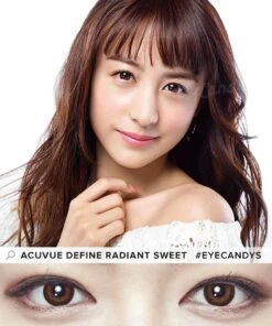 Acuvue Define Radiant Sweet (KR) 7 Acuvue Define Radiant Sweet (KR) -Contact Lens Shop acuvue define 1 day radiant sweet circle lenses model