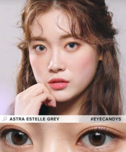 Clalen Astra Estelle Grey (30pk) -Contact Lens Shop astra clalen estelle grey model eye